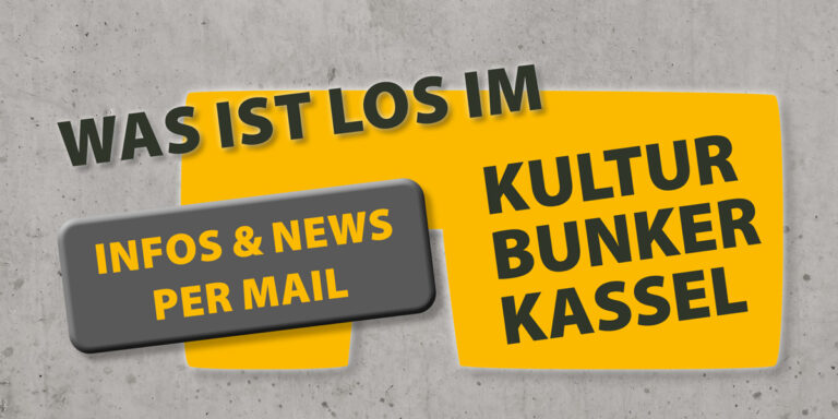 Kulturbunker-Newsletter